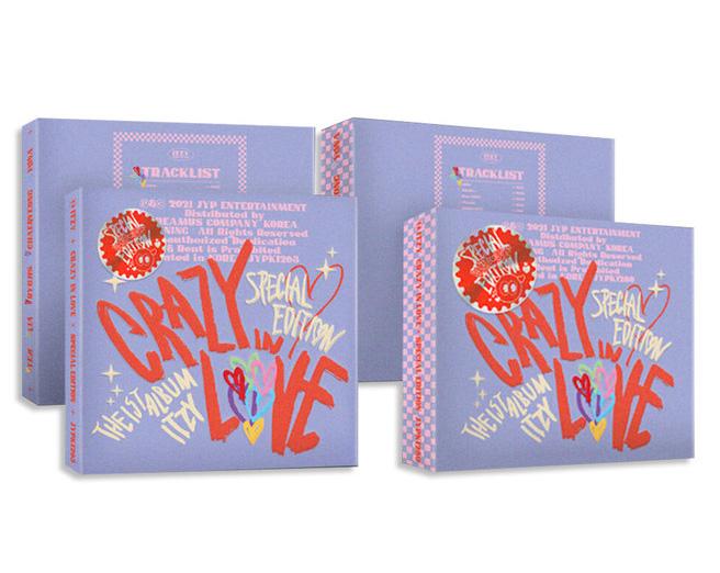 Itzy - 1St album (Crazy in love). Jewelcase version