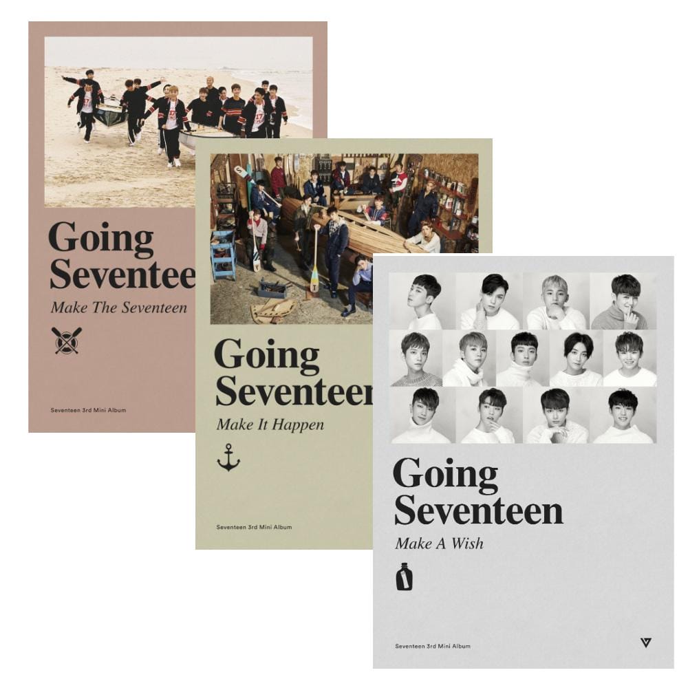 Seventeen - 3rd Mini album (Going Seventeen). Random version